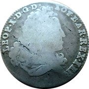 France 1 Teston (Leopold I) KM# 99 LEOP.I.D.G.D.LOT.BAR.REX.IER coin obverse France 1 Teston (Leopold I) KM# 99 LEOP.I.D.G.D.LOT.BAR.REX.IER coin obverse