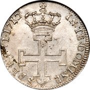 France 1 Teston (Leopold I. Jerusalem Cross) KM# 95 IN TE DOMINE SPERAVI 1712 coin reverse France 1 Teston (Leopold I. Jerusalem Cross) KM# 95 IN TE DOMINE SPERAVI 1712 coin reverse