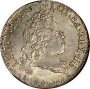 France 1 Teston (Leopold I Jerusalem Shield) KM# 96 LEOP I D G D LOT BA REX IE coin obverse France 1 Teston (Leopold I Jerusalem Shield) KM# 96 LEOP I D G D LOT BA REX IE coin obverse