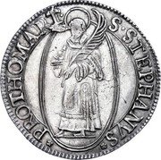 France 1 Thaler KM# 26 City of Metz S STEPHANVS PROTHOMART coin reverse