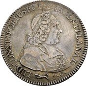 France 1 Thaler (Ludwig Constantin von Rohan-Guemenee) KM# 318 LUD CONST D G EPUS ET PPS ARGENTI LAN AL coin obverse France 1 Thaler (Ludwig Constantin von Rohan-Guemenee) KM# 318 LUD CONST D G EPUS ET PPS ARGENTI LAN AL coin obverse