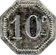 France 10 Centimes (Arconnerie) 10C coin reverse