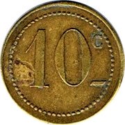 France 10 Centimes (Cooperative. Bages) 10C coin reverse France 10 Centimes (Cooperative. Bages) 10C coin reverse