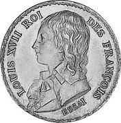 France 12 Deniers Louis XVII. Essai 1792 X# E5 ESSAI LOUIS XVII ROI DES FRANÇOIS coin obverse