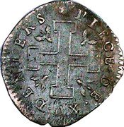 France 15 Deniers Duchy of Lorraine ND (1697-1729)  KM# 74 PIECE DE XV DENIERS coin reverse France 15 Deniers Duchy of Lorraine ND (1697-1729)  KM# 74 PIECE DE XV DENIERS coin reverse