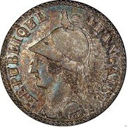 France 2 Decimes (Essai by Lorthior) LOR. F REPUBLIQUE FRANÇAISE coin obverse France 2 Decimes (Essai by Lorthior) LOR. F REPUBLIQUE FRANÇAISE coin obverse