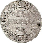 France 2 Kreuzer (Ferdinand II. City of Hagenau) KM# 41 FERD II ROM IMP SEM AVG II KREUTZ ER coin obverse France 2 Kreuzer (Ferdinand II. City of Hagenau) KM# 41 FERD II ROM IMP SEM AVG II KREUTZ ER coin obverse