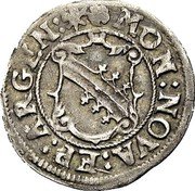 France 2 Kreuzer (Leopold Wilhelm) KM# 94 MON NOVA EP ARGEN coin obverse