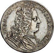 France 2 Testons (Francis III. Lorraine) FRANC III D G DVX LOT BAR REX IER coin obverse France 2 Testons (Francis III. Lorraine) FRANC III D G DVX LOT BAR REX IER coin obverse
