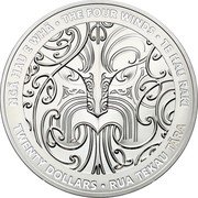 New Zealand Twenty Dollars The Four Winds 2022  Proof NGĀ HAU E WHĀ THE FOUR WINDS TE HAU RAKI TWENTY DOLLARS RUA TEKAU TĀRA coin reverse New Zealand Twenty Dollars The Four Winds 2022  Proof NGĀ HAU E WHĀ THE FOUR WINDS TE HAU RAKI TWENTY DOLLARS RUA TEKAU TĀRA coin reverse