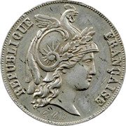 France 20 Francs (Essai by Alard) KM# Pn80 F. ALARD REPUBLIQUE FRANÇAISE coin obverse France 20 Francs (Essai by Alard) KM# Pn80 F. ALARD REPUBLIQUE FRANÇAISE coin obverse