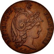France 20 Francs (Essai by Alard. Piedfort) F. ALARD REPUBLIQUE FRANÇAISE coin obverse France 20 Francs (Essai by Alard. Piedfort) F. ALARD REPUBLIQUE FRANÇAISE coin obverse