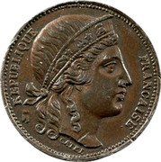 France 20 Francs (Essai by Catel) REPUBLIQUE FRANÇAISE CATEL coin obverse France 20 Francs (Essai by Catel) REPUBLIQUE FRANÇAISE CATEL coin obverse