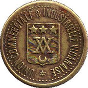 France 25 Centimes (Viganaise) UNION COMMERCIALE & INDUSTRIELLE VIGANAISE coin obverse France 25 Centimes (Viganaise) UNION COMMERCIALE & INDUSTRIELLE VIGANAISE coin obverse