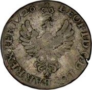France 30 Deniers (Leopold I Cross of Jerusalem) KM# 78 LEOP. I. D. G. D. LOT. BAR. REX. IER 1728 coin obverse France 30 Deniers (Leopold I Cross of Jerusalem) KM# 78 LEOP. I. D. G. D. LOT. BAR. REX. IER 1728 coin obverse