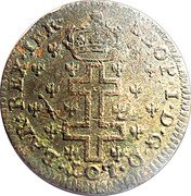 France 30 Deniers (Leopold I. Lorraine) KM# 75 LEOP.I.D.G.D.LOT.BAR.REX.IER coin obverse France 30 Deniers (Leopold I. Lorraine) KM# 75 LEOP.I.D.G.D.LOT.BAR.REX.IER coin obverse