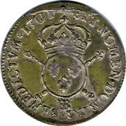 France 34 Sols 6 Deniers (Strasbourg) SIT NOMEN DOMINI BENEDICTVM 1701 BB coin reverse France 34 Sols 6 Deniers (Strasbourg) SIT NOMEN DOMINI BENEDICTVM 1701 BB coin reverse