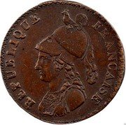 France 5 Decimes (Essai by Lorthior) REPUBLIQUE FRANÇAISE coin obverse France 5 Decimes (Essai by Lorthior) REPUBLIQUE FRANÇAISE coin obverse