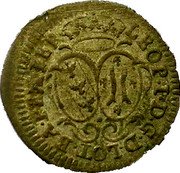 France 5 Liards (Leopold I. Lorraine) LEOP.I.D.G.D.LOT.BA.REX.IER coin obverse