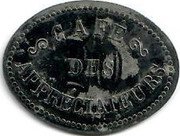 France 50 Centimes (Pellerin et Chapron) CAFE DES APPRECIATEURS coin obverse France 50 Centimes (Pellerin et Chapron) CAFE DES APPRECIATEURS coin obverse