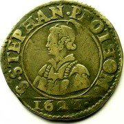 France 6 Groschen (City of Metz) KM# 4 S STEPHAN PROTHOM 1623 coin obverse