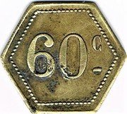 France 60 Centimes (Maxeville) 60 C coin reverse