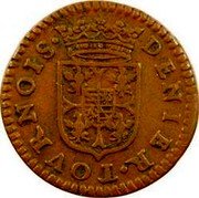 France Denier Tournois (Charles I. 1st Type) DENIER.TOVRNOIS. coin reverse France Denier Tournois (Charles I. 1st Type) DENIER.TOVRNOIS. coin reverse