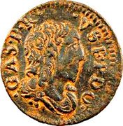 France Denier Tournois Gaston d'Orleans 8th Type 1649  GAS P R VSF P DO coin obverse