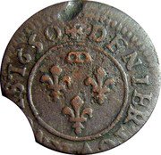 France Denier Tournois (Gaston d'Orleans 9th Type) DENIER.TOVRNOIS.1650 coin reverse France Denier Tournois (Gaston d'Orleans 9th Type) DENIER.TOVRNOIS.1650 coin reverse