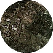 France Denier Tournois (Louis XIII Bordeaux. 1st Type) DENIER TOVRNOIS 1612 coin reverse France Denier Tournois (Louis XIII Bordeaux. 1st Type) DENIER TOVRNOIS 1612 coin reverse