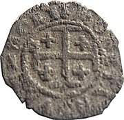 France Double Denier (Henry II. Cross of Jerusalem) MONETA. NOVA. NANCEI coin reverse France Double Denier (Henry II. Cross of Jerusalem) MONETA. NOVA. NANCEI coin reverse