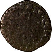 France Double Denier (In the Name of Philip II) D. ET. COMES. BVRGVNDIE. 1606 coin reverse France Double Denier (In the Name of Philip II) D. ET. COMES. BVRGVNDIE. 1606 coin reverse