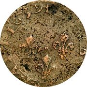 France Double Lorrain (Louis XIII Stenay Mint. 12th Type) DOVBLE.LORRAIN 1639 coin reverse France Double Lorrain (Louis XIII Stenay Mint. 12th Type) DOVBLE.LORRAIN 1639 coin reverse