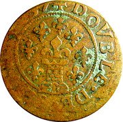 France Double of Sedan (Frederic-Maurice 13th type) DOVBLE.DE.SEDAN.1637 coin reverse France Double of Sedan (Frederic-Maurice 13th type) DOVBLE.DE.SEDAN.1637 coin reverse
