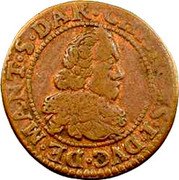 France Double Tournois (Charles I 11th type) CHARLES I DVC DE MANT S DAR coin obverse