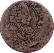 France Double Tournois (Charles I 19th type) CHARLES.I.DVC.D.MANT.S.DAR coin obverse France Double Tournois (Charles I 19th type) CHARLES.I.DVC.D.MANT.S.DAR coin obverse