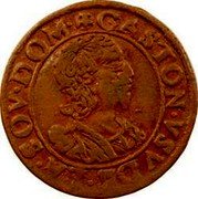France Double Tournois (Gaston d'Orleans 13th Type) GASTON VSV DE LA SOV DOM coin obverse