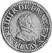 France Double Tournois (Henri IV. Piedfort) KM# PF10 A HENRI IIII R DE FRAN ET NAV coin obverse France Double Tournois (Henri IV. Piedfort) KM# PF10 A HENRI IIII R DE FRAN ET NAV coin obverse