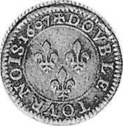 France Double Tournois (Henri IV. Piedfort) KM# PF10 DOVBLE TOVRNOIS 1607 coin reverse France Double Tournois (Henri IV. Piedfort) KM# PF10 DOVBLE TOVRNOIS 1607 coin reverse