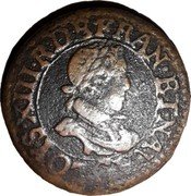 France Double Tournois (Louis XIII Poitiers Mint. 1st Type) LOYS.XIII.R.DE.FRAN.ET.NAV(A).G. coin obverse France Double Tournois (Louis XIII Poitiers Mint. 1st Type) LOYS.XIII.R.DE.FRAN.ET.NAV(A).G. coin obverse