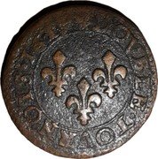France Double Tournois (Louis XIII Poitiers Mint. 1st Type) DOVBLE TOVRNOIS 1618 G coin reverse France Double Tournois (Louis XIII Poitiers Mint. 1st Type) DOVBLE TOVRNOIS 1618 G coin reverse