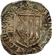 France Groschen (Henriette of Lorraine 1st type) MONETA NOVA LIXHE CVSA coin reverse France Groschen (Henriette of Lorraine 1st type) MONETA NOVA LIXHE CVSA coin reverse