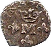 France Liard Frederic Henry. M ND (1625-1647)  FRED. HENR. D. G. PRIN. AV. coin obverse France Liard Frederic Henry. M ND (1625-1647)  FRED. HENR. D. G. PRIN. AV. coin obverse