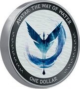 New Zealand One Dollar Avatar. Way of the Water. Banshee 2023  Silver Proof AVATAR THE WAY OF THE WATER TM & (C) 20TH CENTURY STUDIOS ONE DOLLAR coin reverse New Zealand One Dollar Avatar. Way of the Water. Banshee 2023  Silver Proof AVATAR THE WAY OF THE WATER TM & (C) 20TH CENTURY STUDIOS ONE DOLLAR coin reverse