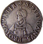 France Thaler (St. Stephen) KM# 15 S. STEPHANVS PROTOMARTIR. coin obverse