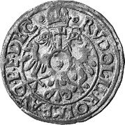 France Triple Kreuzer (Rudolf II. City of Hagenau) KM# 6 RVDOL. II. RO. IMP. AVG. P. F. DEC. 3 coin reverse France Triple Kreuzer (Rudolf II. City of Hagenau) KM# 6 RVDOL. II. RO. IMP. AVG. P. F. DEC. 3 coin reverse