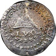 Mexico 1/2 Real Ferdinand VII. Zacatecas 1810 KM# 180 MONEDA PROVISIONAL DE ZACATECAS L.V.O. coin reverse Mexico 1/2 Real Ferdinand VII. Zacatecas 1810 KM# 180 MONEDA PROVISIONAL DE ZACATECAS L.V.O. coin reverse