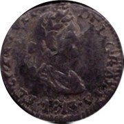 Mexico 1/2 Real Ferdinand VII. Durango 1813 D RM KM# 74.1 FERDIN VII DEI GRATIA 1813 coin obverse Mexico 1/2 Real Ferdinand VII. Durango 1813 D RM KM# 74.1 FERDIN VII DEI GRATIA 1813 coin obverse