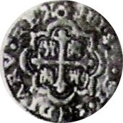 Mexico 1/2 Real (Luis I) KM# 25 coin reverse Mexico 1/2 Real (Luis I) KM# 25 coin reverse