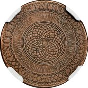 USA One Cent Jacob Perkins. Pattern Cent 1818 UNITED STATES OF AMERICA ONE CENT coin reverse USA One Cent Jacob Perkins. Pattern Cent 1818 UNITED STATES OF AMERICA ONE CENT coin reverse